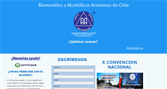 Desktop Screenshot of alcoholicosanonimos.cl